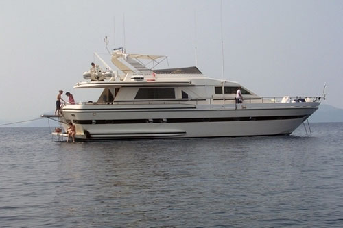 yacht falcon 76